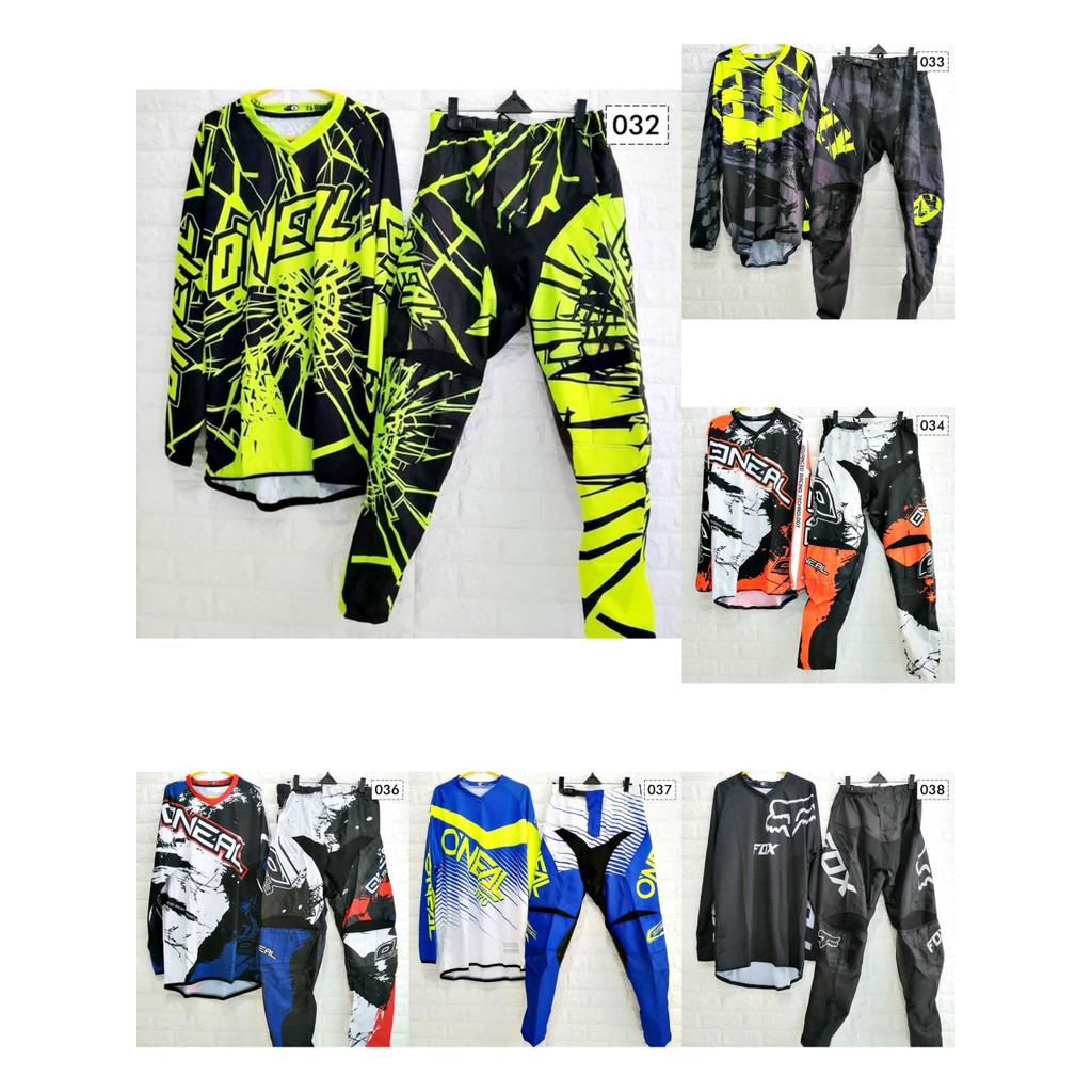 Jersy jerset gearset motor cross trail fullprinting BERKUALITAS