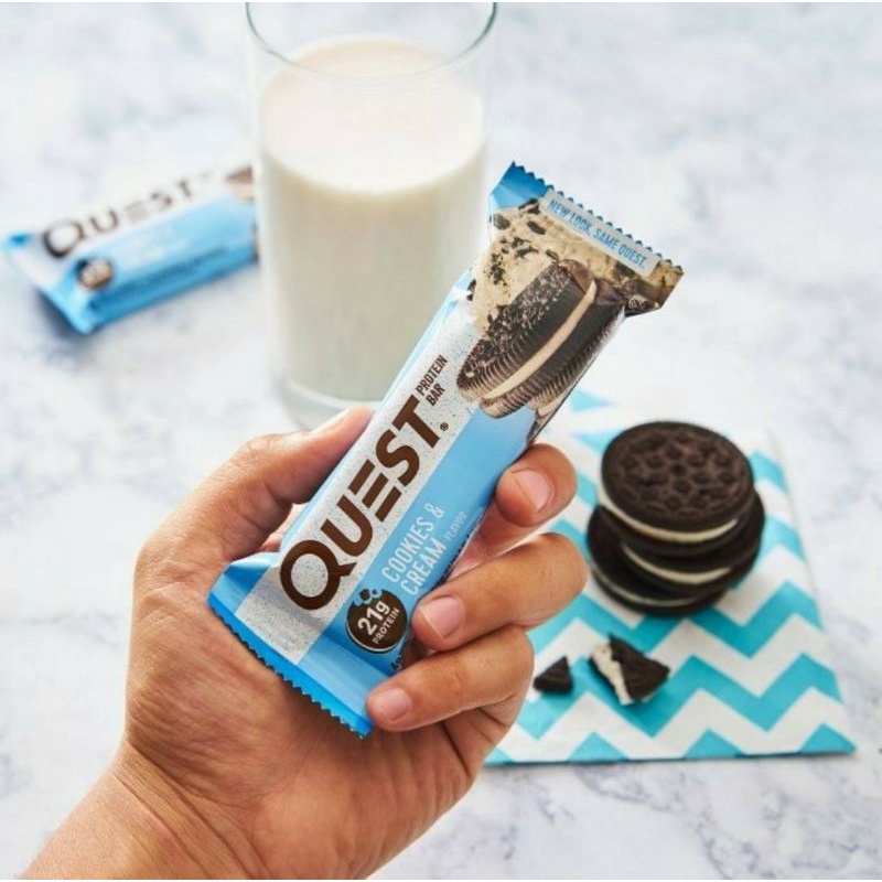 

Quest Protein Bar - Cookies & Cream 60 gr.