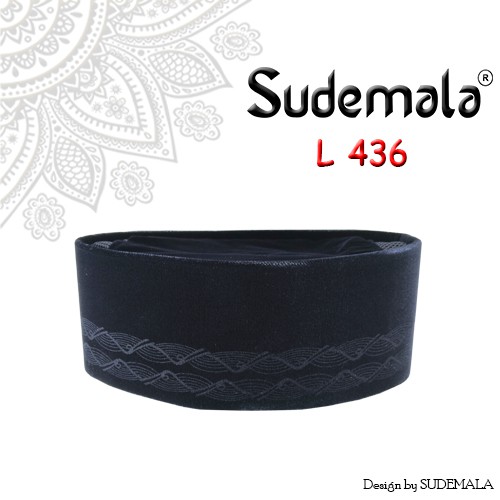 Songkok Sudemala/ Songkok Beludru Laser L-436 (Beludru Eagle)/ Kopyah/ Peci/ Songkok Beludru Motif