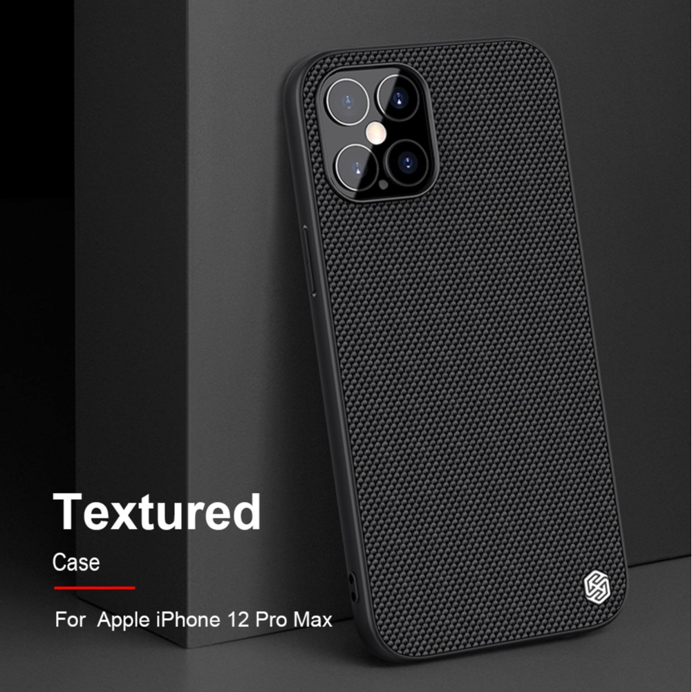 Hard Case Apple iPhone 12 Pro Max 6.7 Nillkin Textured Nylon Fiber Casing Original