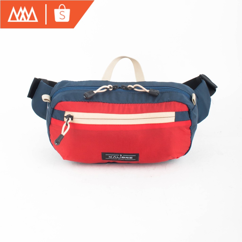 Kalibre New Waist Bag Flixie Khaki Red 921282647