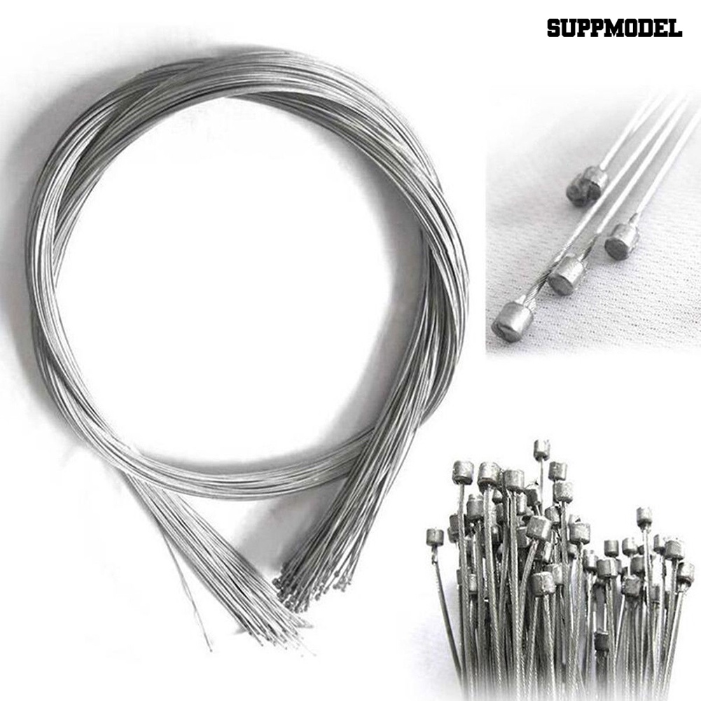 10pcs Kabel Shifter Derailleur Sepeda MTB Bahan Stainless Steel Panjang 1.75M