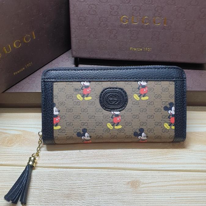 Dompet Wanita Import Premium Gucci X Disney termurah