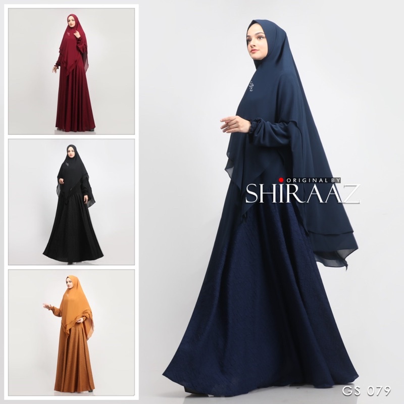 Gamis Set Syari Original By SHIRAAZ kode GS079