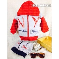 JL 118 Jaket Bayi Laki-Laki Lucu Little NY