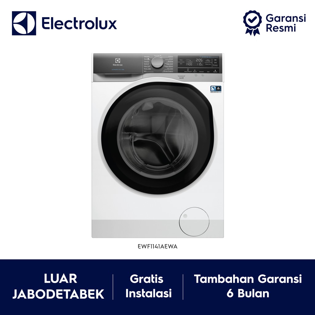 

Electrolux Mesin Cuci EWF 1141AEWA / EWF 1141 AEWA / EWF1141AEWA - Luar Jabodetabek