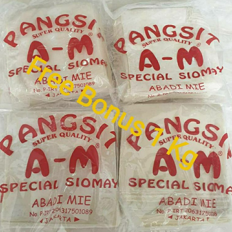 

Kulit Pangsit AM | Pangait Special Siomay (Rebus) + Gratis Bonus