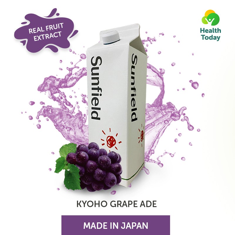 

Sunfield Kyoho Grape Fruit Concentrate (Konsentrat Buah Anggur)