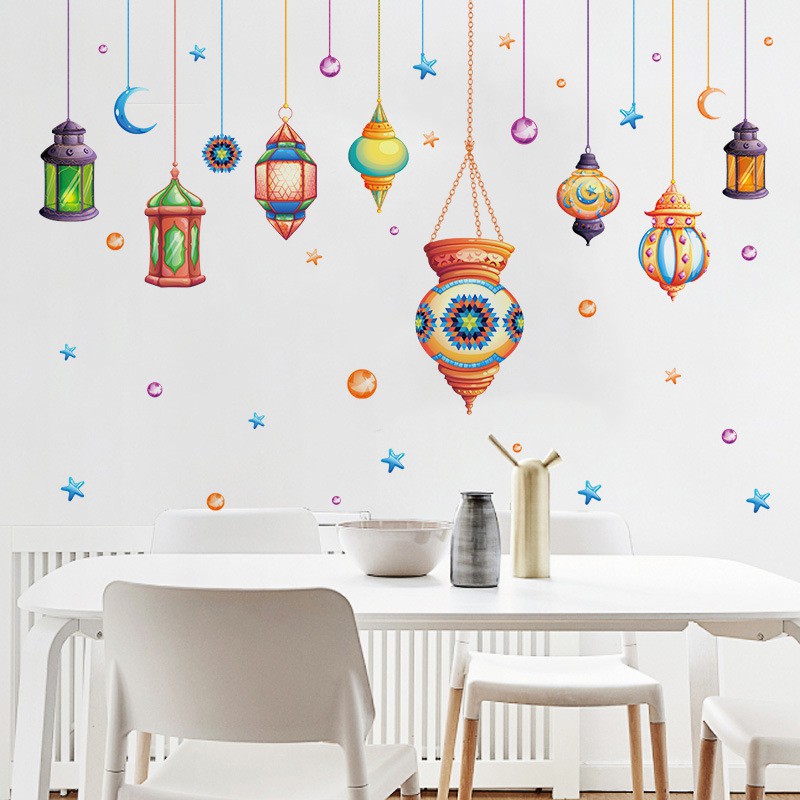 Reliza Wall Sticker Lampu Gantung CHANDELIER LAMP Stiker Dinding LDR9263