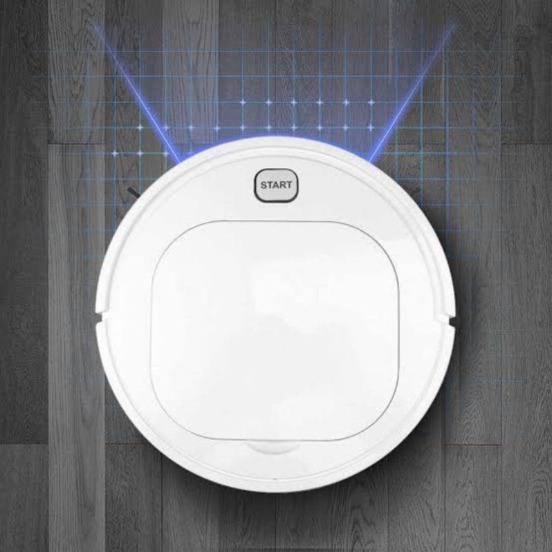 Robotic Vacuum Cleaner - Pembersih Debu Robot Sensor Jarak