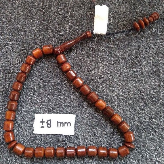 tasbih kokka peluru ± 8 mm ( 8mm ) 33 butir