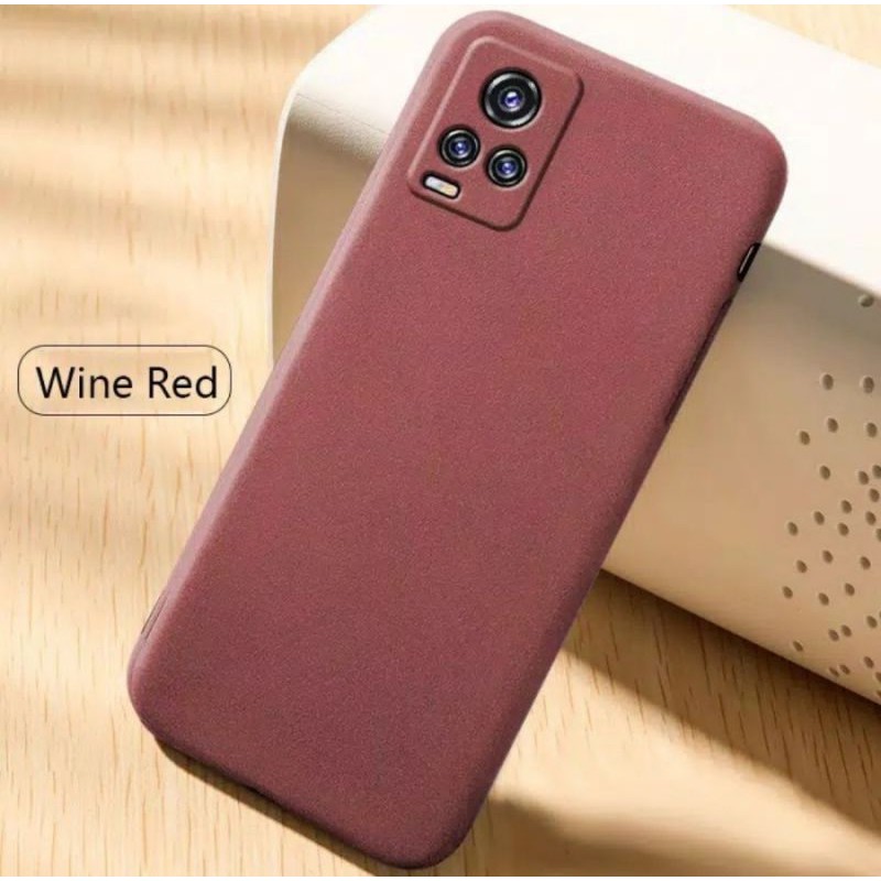 CASE VIVO V20 SOFTCASE SANDSTONE SILIKON CASE SUPERTHIN ANTI SLIP SOFT CASING SARUNG PELINDUNG HP