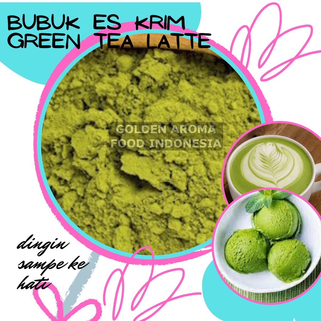 

Bubuk Es Krim Green tea latte 1 Kg l Serbuk Ice Cream Green tea latte 1Kg Kiloan Bahan Eskrim Instan Premix Soft Hard Gelato Murah Enak banget tiada duanya