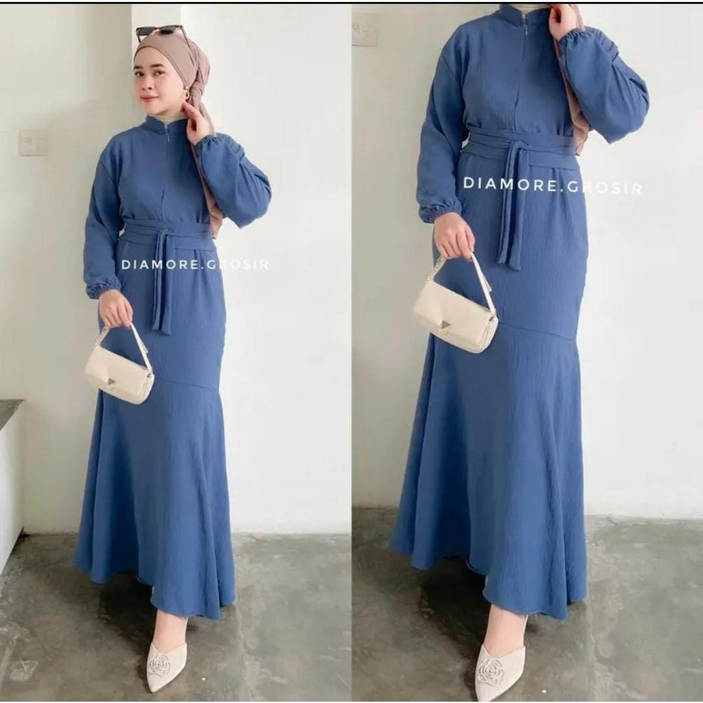 ARUMI DRESS BAHAN CRINCLE AIRFLOW