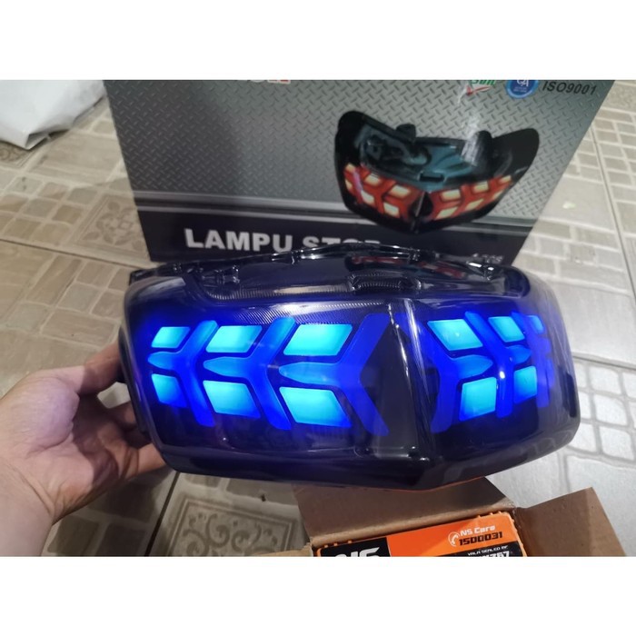 STOPLAMP LAMPU STOP LED NMAX 155 OLD RUNNING LAMBOGINI ORIGINAL AKSESORIS VARIASI YAMAHA NMAX