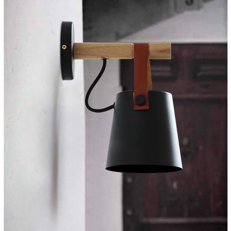 Lampu Dinding Gaya Retro Jadul Antik Lampu Dekorasi rumah Tua antik FOYER Cover Lampu Hias Dinding Ruang tamu klasik indah elegant Living Room decorasi decoration Hot Modern Wall Lamp Wood Iron Led Sconce Bedroom Decor Lighting Bedside Study Leather Hall