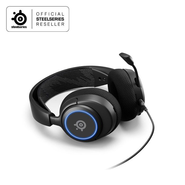 Steelseries Arctis Nova 3 RGB Wired - Headphone Gaming - Ultra Lightweight - Garansi Resmi 1 Tahun