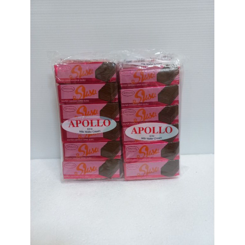 Apollo wafer merah susu