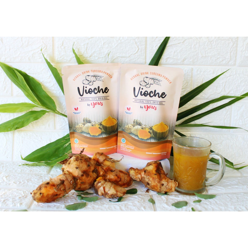 

VIOCHE HERBAL DRINK CURCUMA POWDER / VIOCHE TEMULAWAK BUBUK / TEMULAWAK BUBUK by YORIS