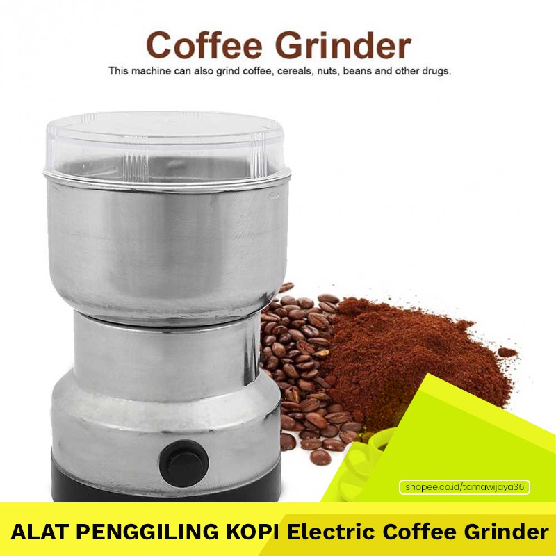 Nima Alat Penggiling Kopi Electric Coffee Grinder 150W
