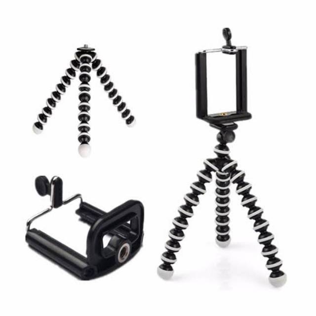 Gorilla Pod Holder U Universal Flexibel 15CM Tripod Octopus Flexibel Standing Camera