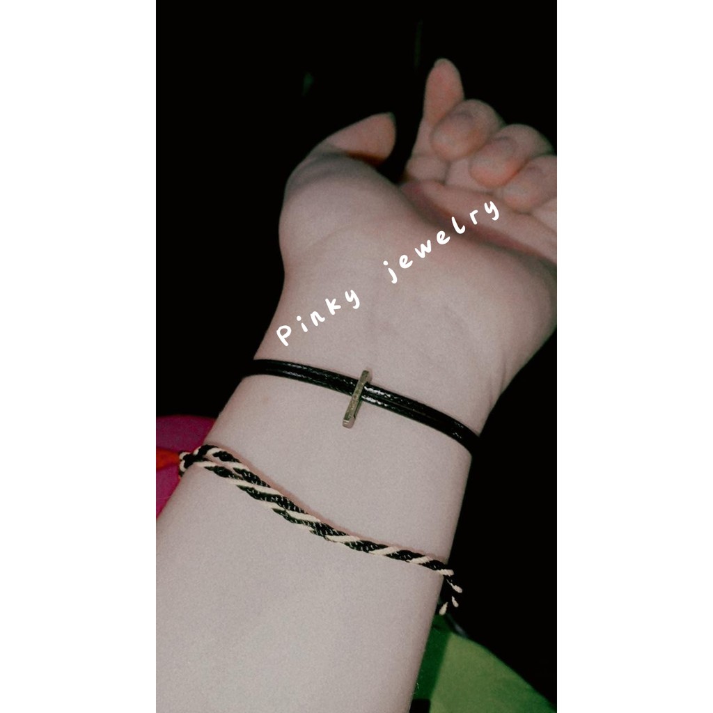 PART 1 ( A - T ) Gelang huruf/gelang inisial/gelang couple/gelang persahabatan/waterproof