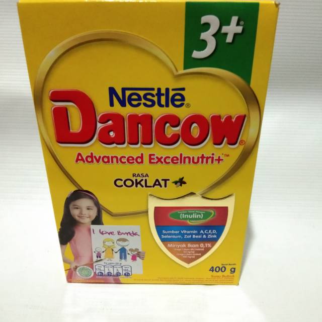 

Dancow 3+ Vanilla/Madu/Coklat 400gr