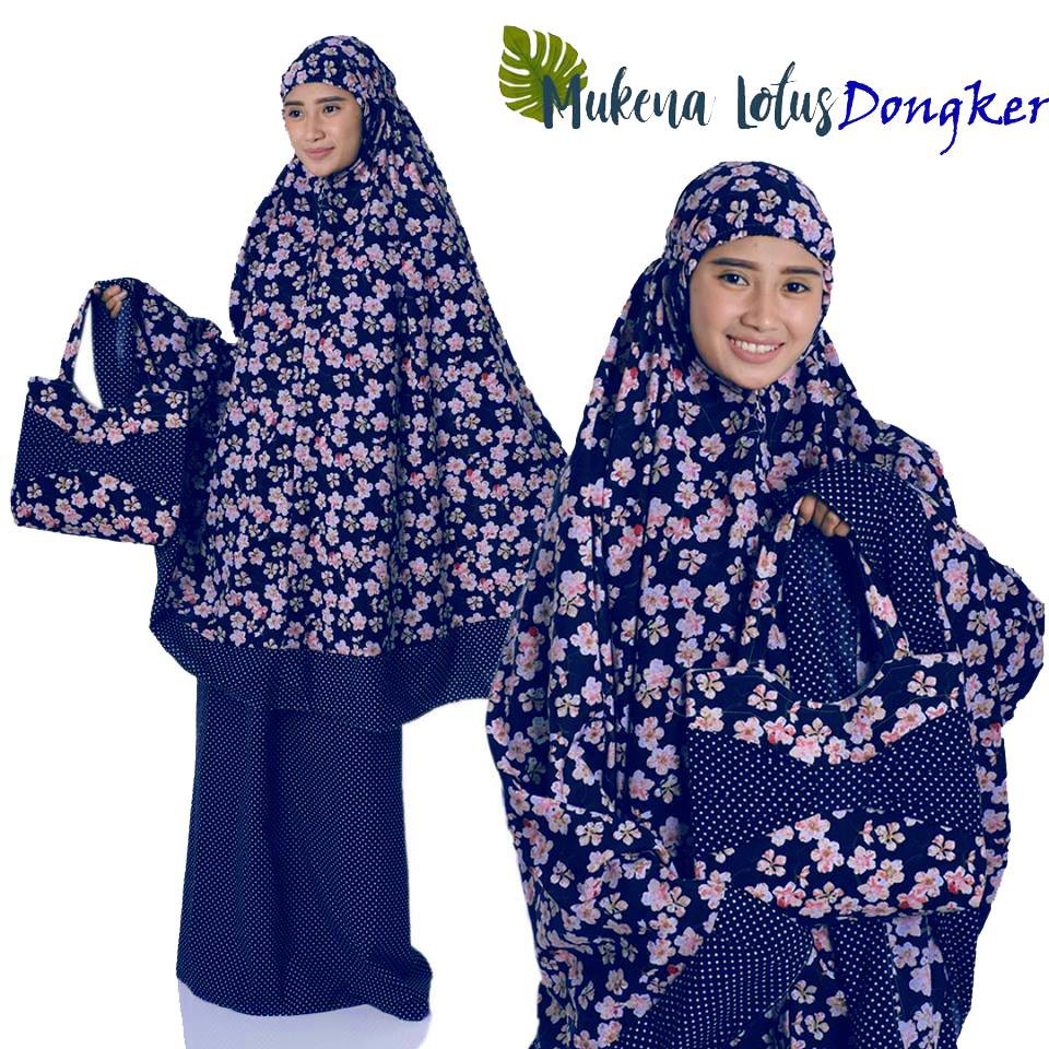 Mukena Dewasa Rayon Bali Lotus