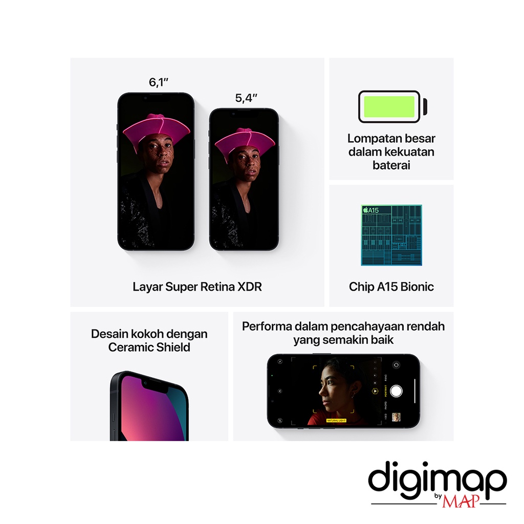 Apple iPhone 13 128GB Midnight-6