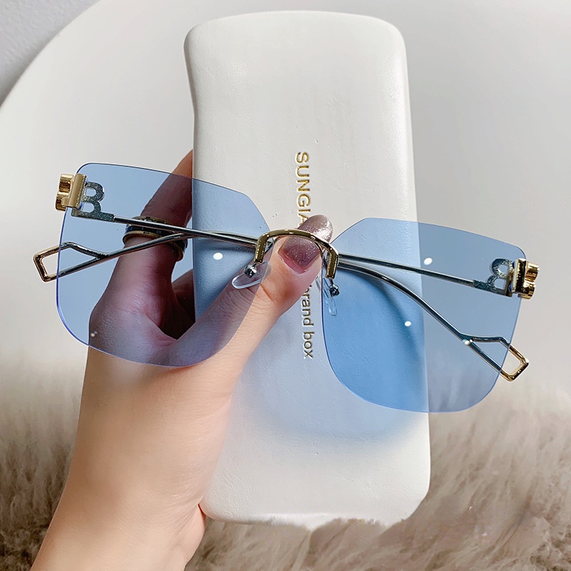 Kacamata Hitam Bentuk Kotak Untuk Pria Dan Wanita