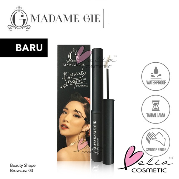 ❤ BELIA ❤ MADAME GIE Beauty Shape Browcara (✔️BPOM)