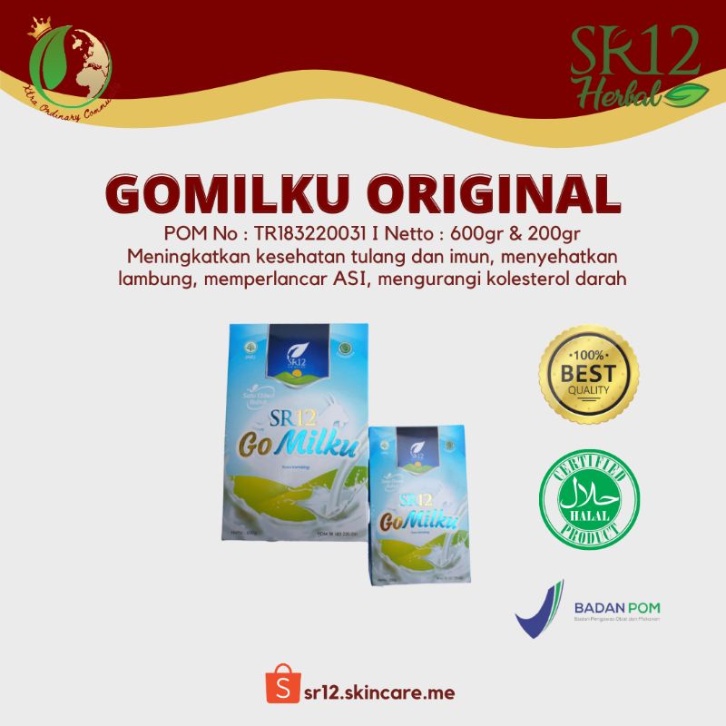 

GO MILKU SR12 / SUSU ETAWA MURNI (BEST SELLER!!!) /VARIAN ORIGINAL
