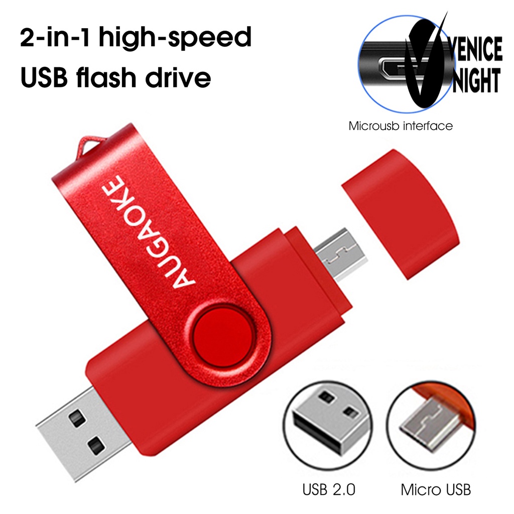 (SF) Augaoke Flashdisk USB 3.0 Kapasitas Besar 512GB / 1TB / 2TB Untuk Komputer