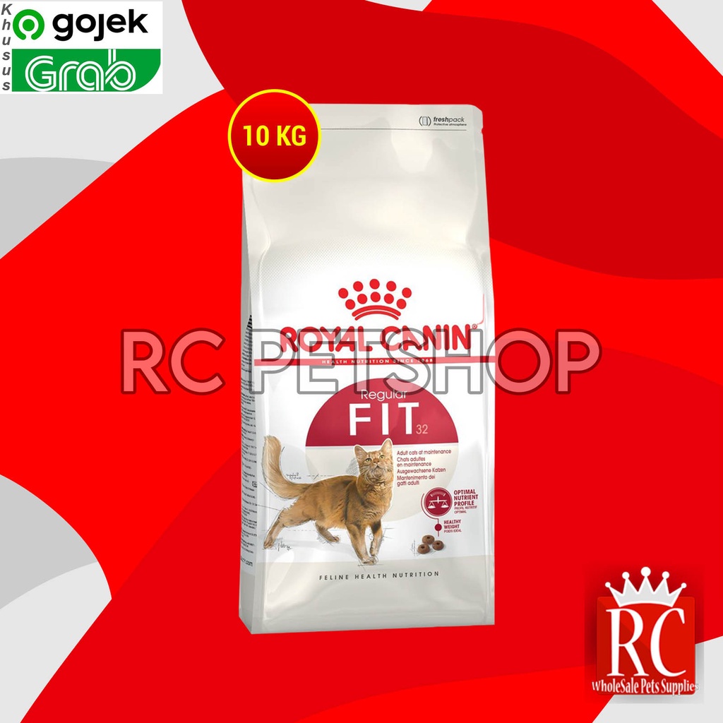 [GOSEND] Cat Food / Makanan Kucing Royal Canin Fit 32 10 Kg