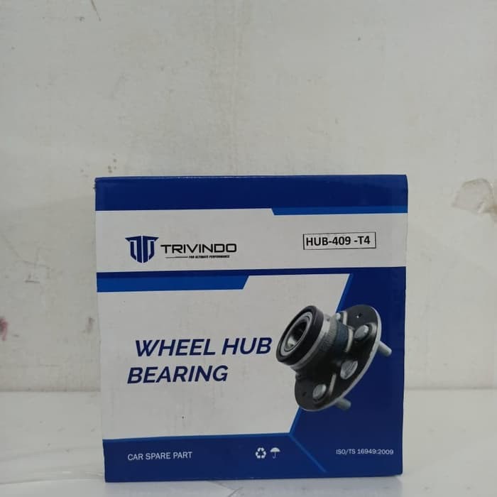 Wheel hub nap roda belakang All new jazz 2014 ABS HUB-409-T4 Trivindo