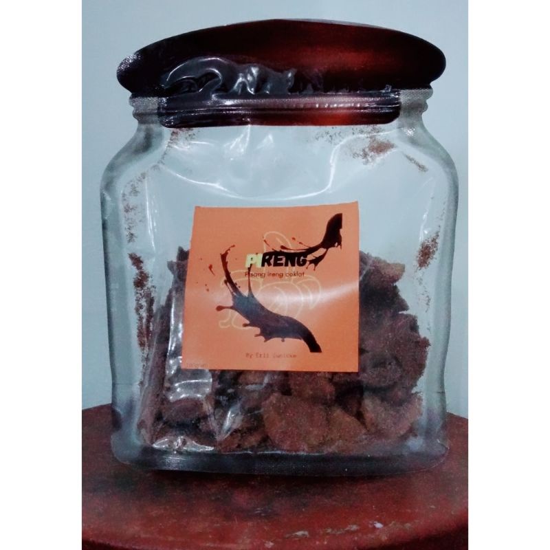 

KERIPIK PISANG COKLAT| PIRENG (PIsang iRENG) COKLAT 100gram