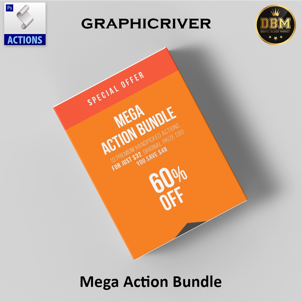 Mega Action Bundle - Photoshop Action