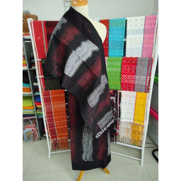 Songket Tarutung Bintang Maratur Tanpa Payet