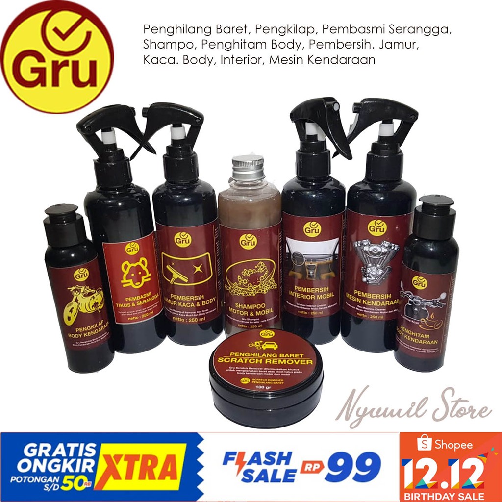 PENGKILAP BODY &amp; DASHBOARD 100 ml/Pengkilap body mobil motor efek daun talas permanen