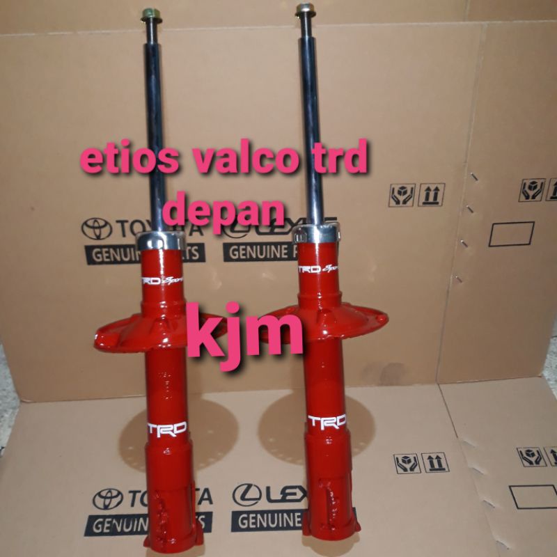 shockbreaker toyota etios valco depan original