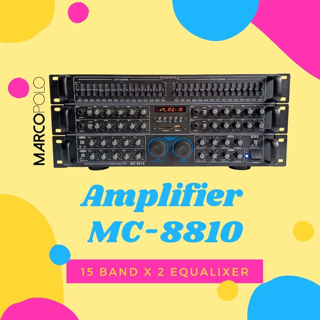 Power ampli MARCOPOLO MC 8810