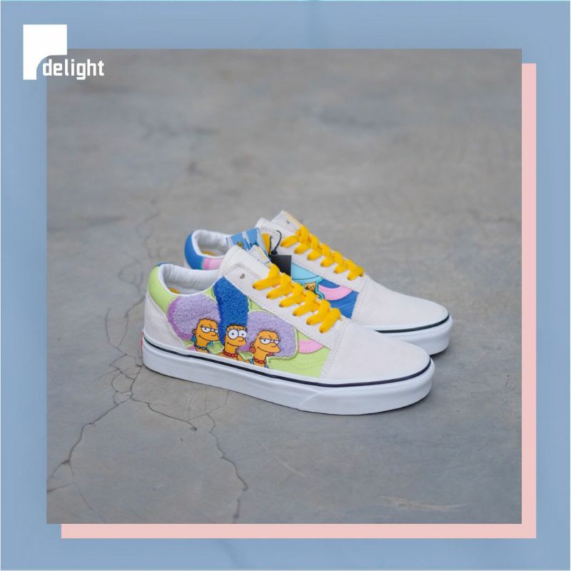 Sepatu Vans Old Skool x The Simpsons The Bouviers Original