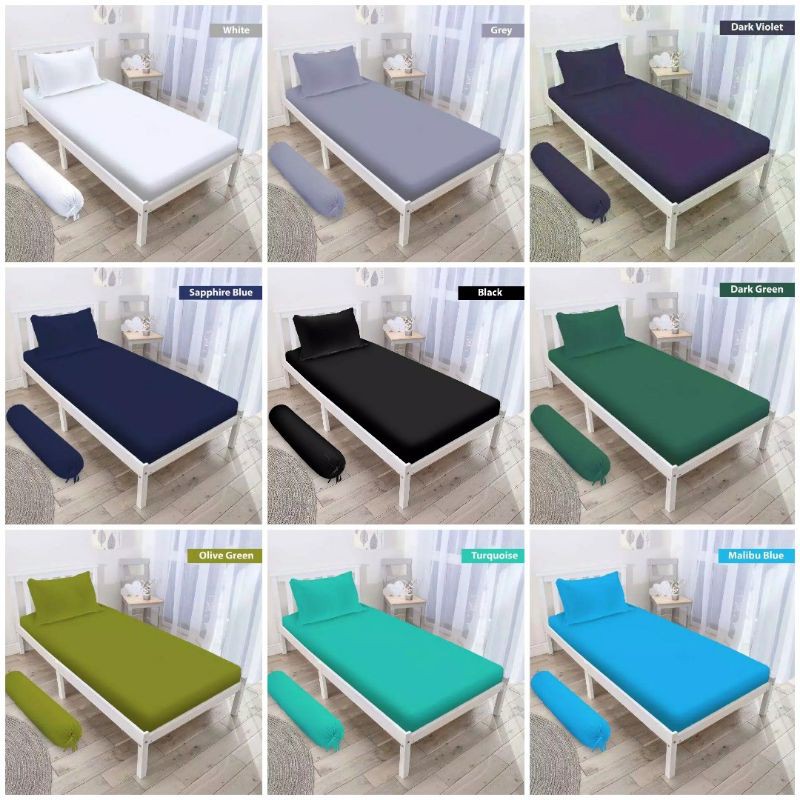 Sprei Single Vito Uk 100x200/ No.4/ Polos