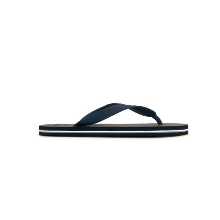 Sandal Panama Classic / Sendal Jepit Pria Black Dark Navy M25