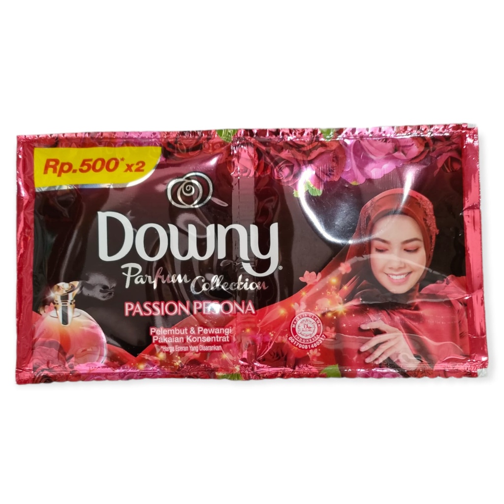 Downy 500an Pewangi Pakaian Renceng 10ml isi 12 Sachet