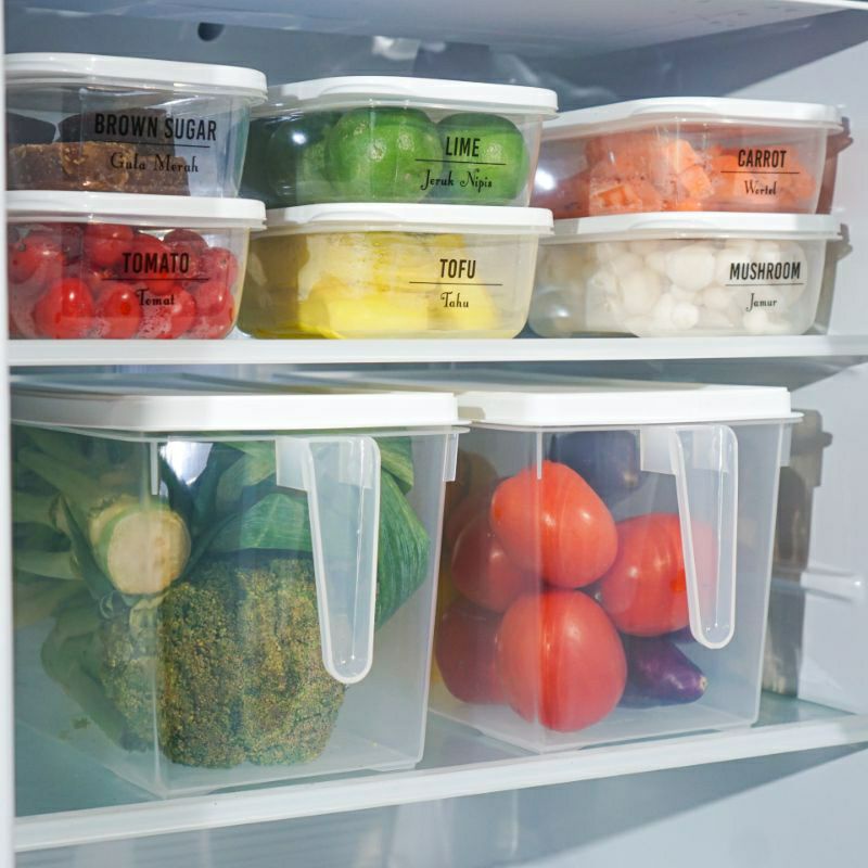 Technoplast Fridge Storage Kotak Kulkas Toples Kulkas Wadah Penyimpanan Food Storage Food Container