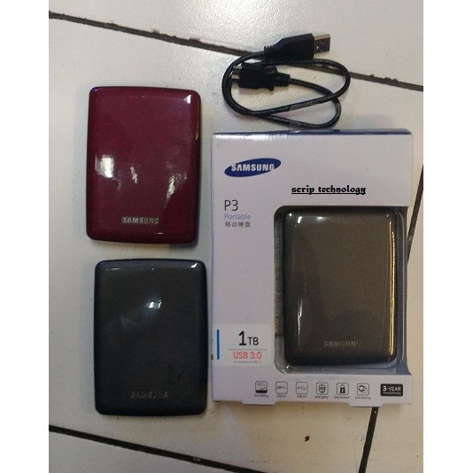 Case External Hardisk Samsung P3 Usb 3.0 Sata