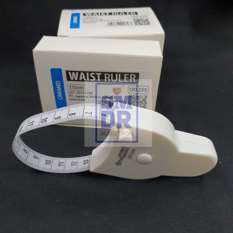 waist ruler tali ukur pinggang kepala 150cm onemed