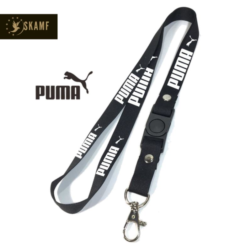 

Gantungan kunci PUMA tali lanyard apparel olahraga gantungan leher id card name tag unisex