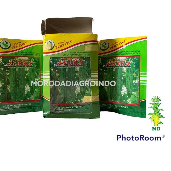 TERLARIS Benih/Bibit pare/paria ASOKA F1 pertiwi 10 gr grosir